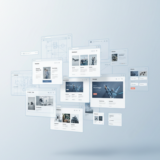 something that conceptualises a new website